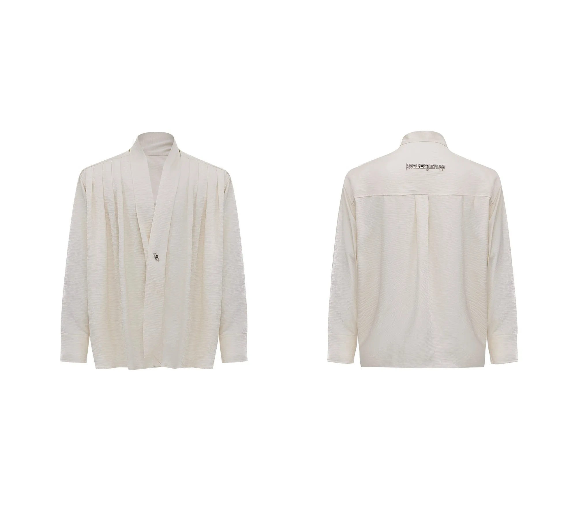 【24s Oct.】Deconstructed Silk Flowing Loose Shirt