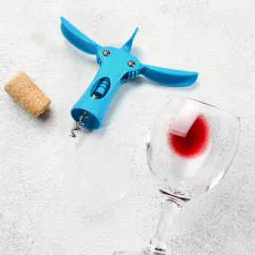 2843 Plastic Wing Corkscrew Wine Bottle Opener Simple and Stylish Wing Corkscrew Used in Kitchen Restaurant Bar