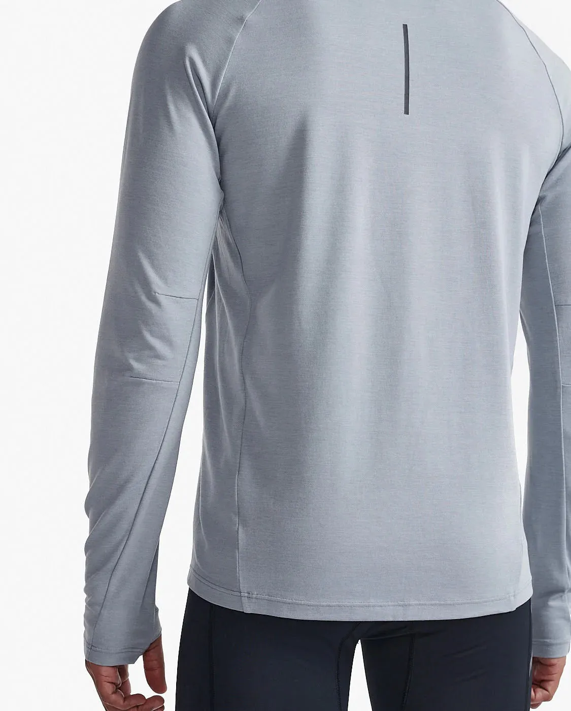 2XU Mens Ignition Base Layer Long Sleeve Tee - Weathervane