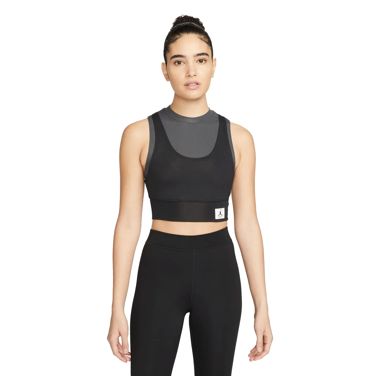 Air Jordan Essential Women's Crop Top Anthracite-Black