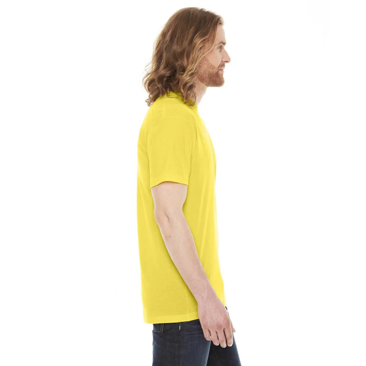 American Apparel Unisex Sunshine 50/50 Short Sleeve Tee