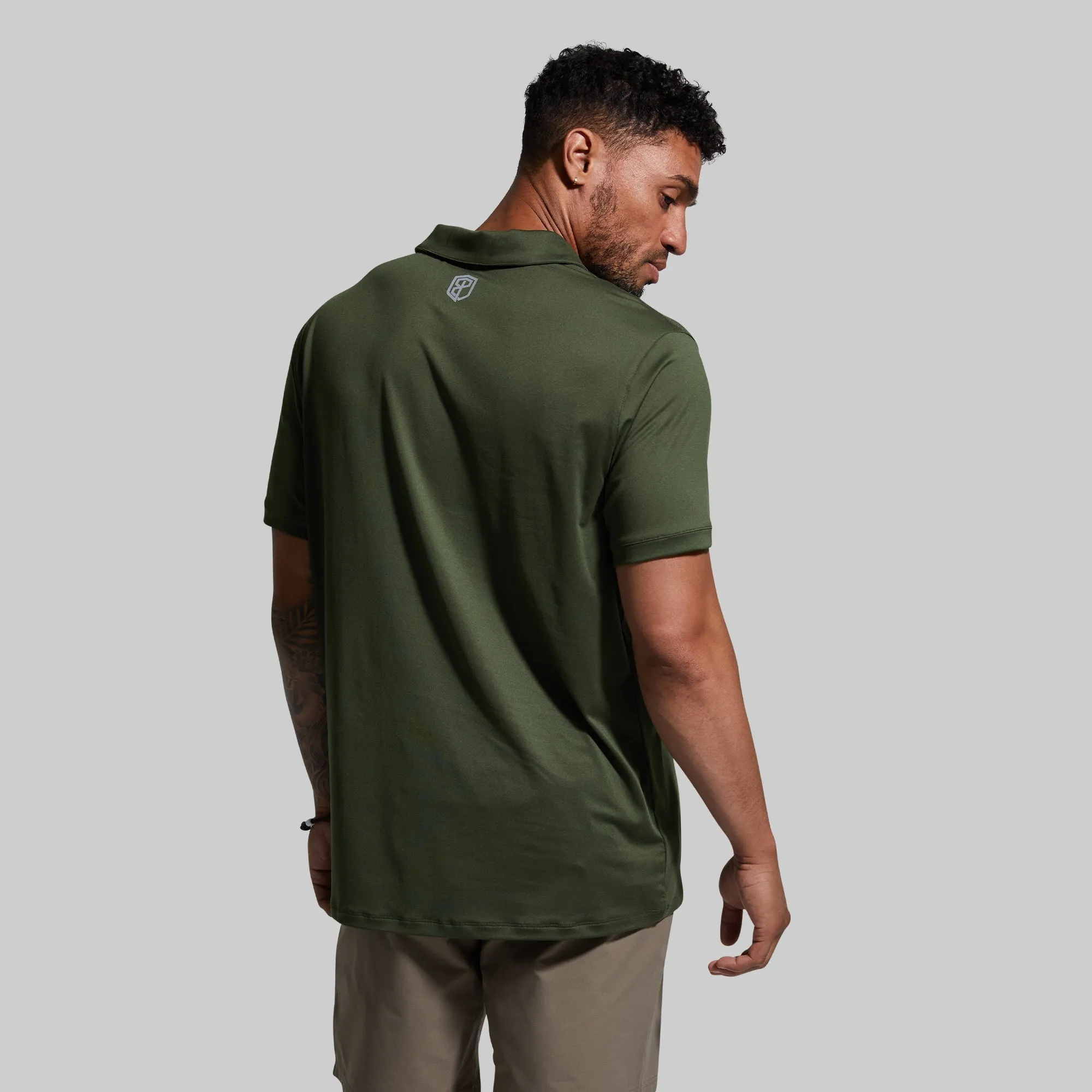 Athleisure Polo (Tactical Green)