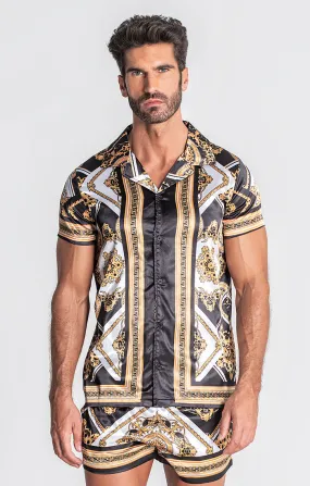 Black Edgy Hawaiian Shirt