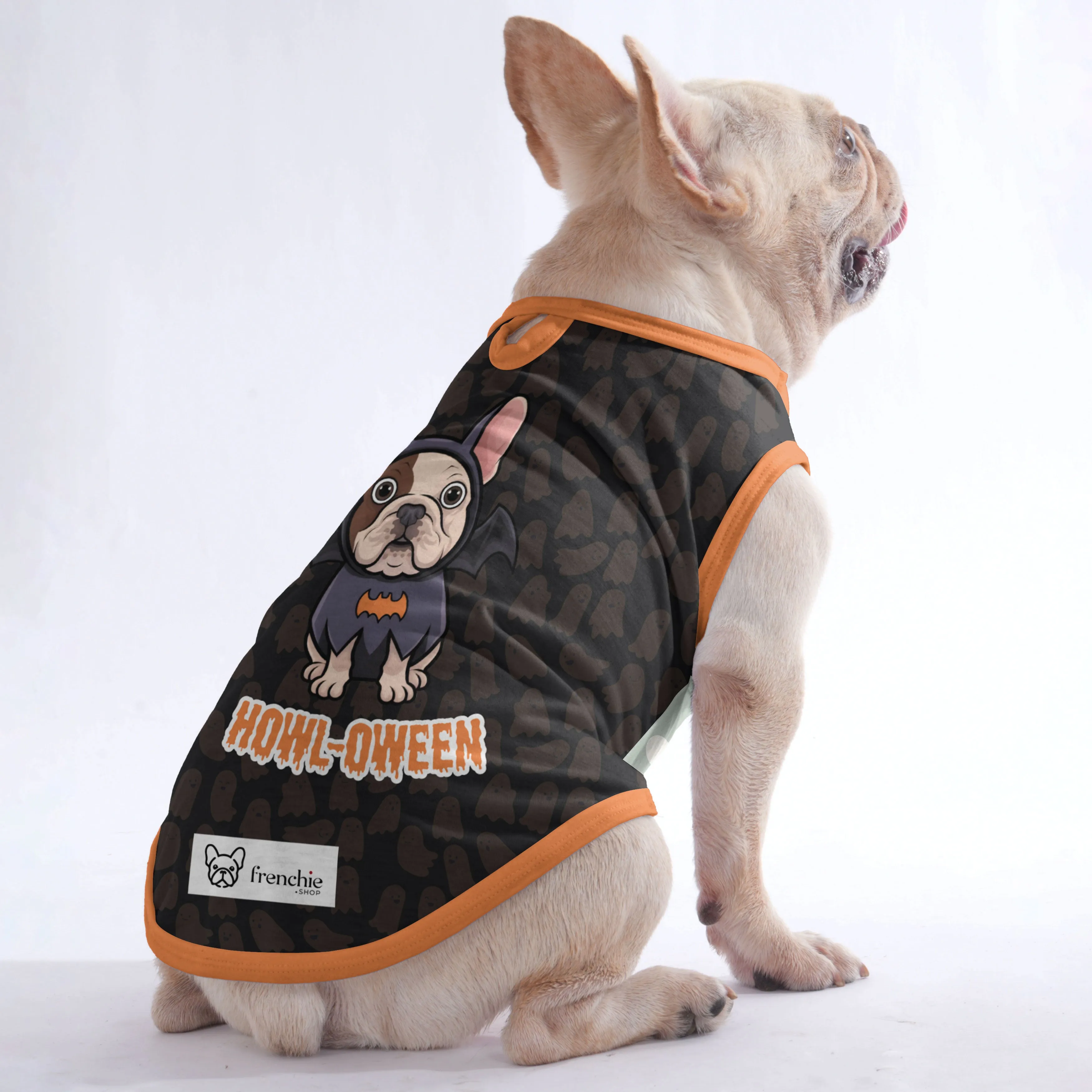 Blaze -  Halloween Shirt for Frenchies - Frenchie Shop Original