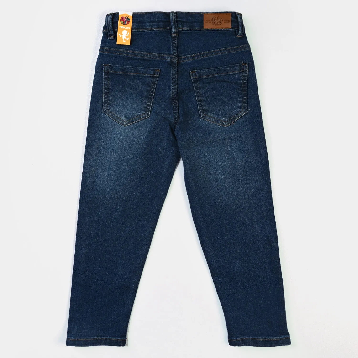 Boys Denim Pant Basic Color-MD.Blue