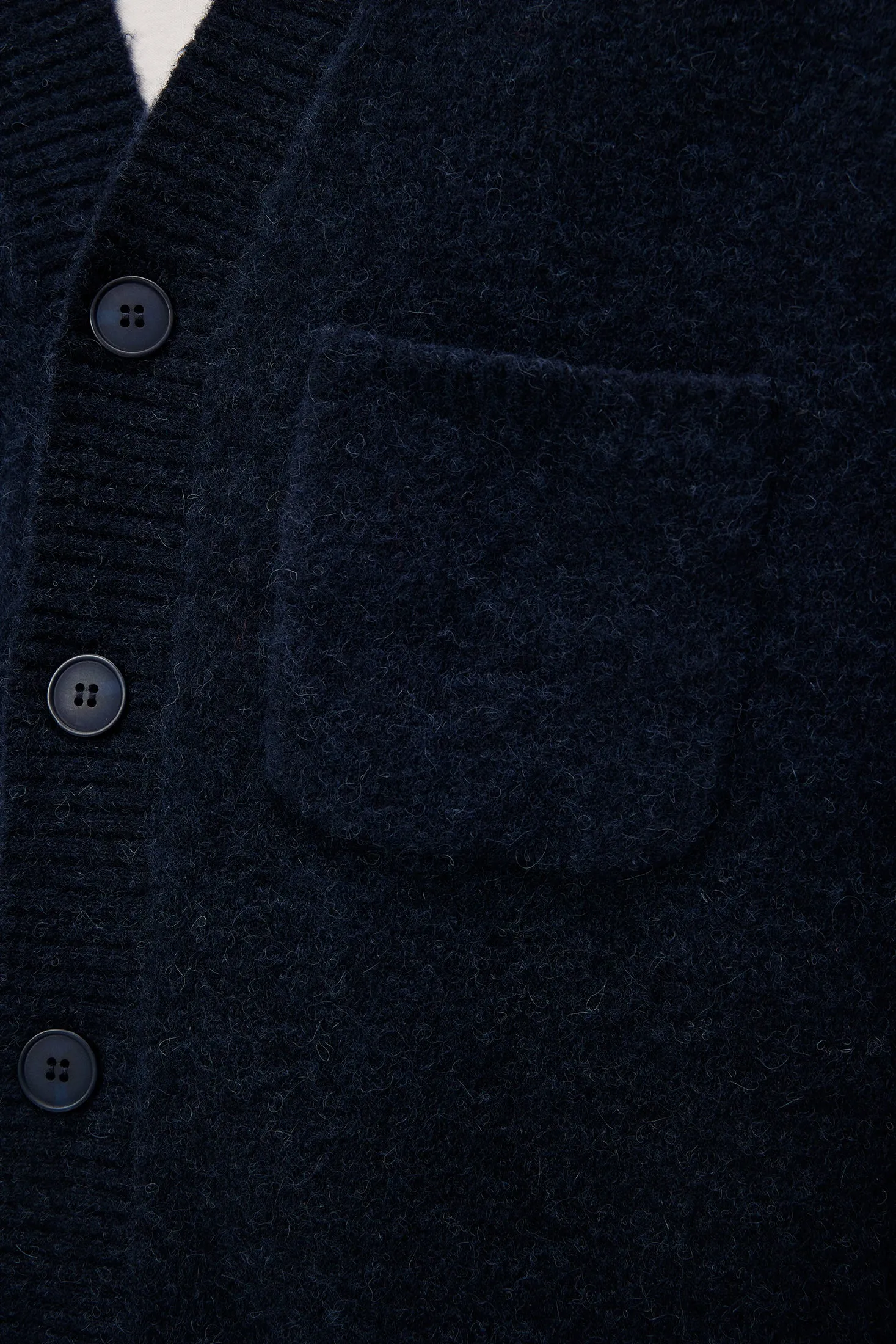 Clarke Knitted Cardigan / JL Navy