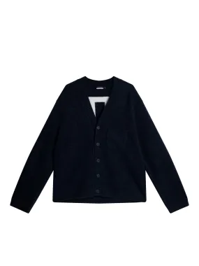 Clarke Knitted Cardigan / JL Navy