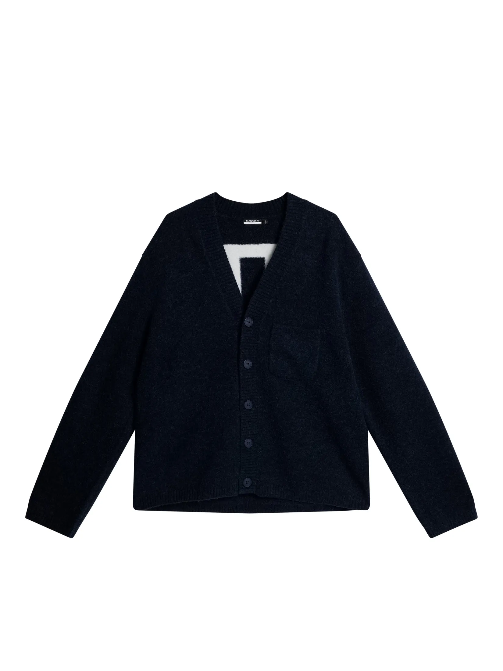 Clarke Knitted Cardigan / JL Navy