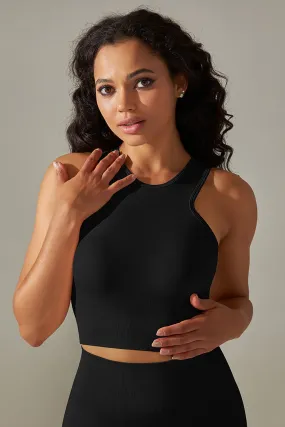 Daily Round Neck Cropped Tank Tops