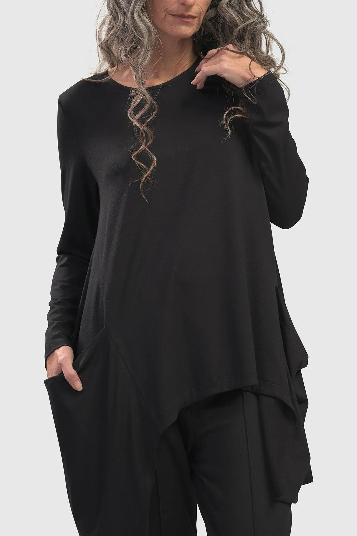 Essential Pocket Tunic, Black