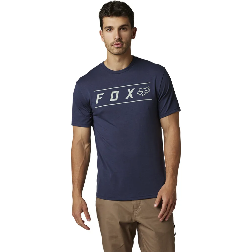 FOX PINNACLE SS TECH TEE [HEATHER DEEP COBALT]