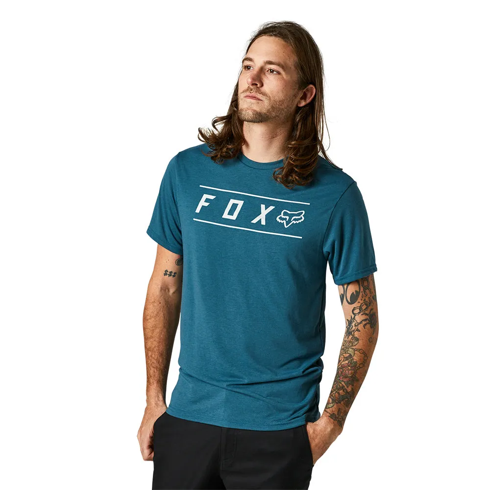 FOX PINNACLE SS TECH TEE [SLATE BLUE]