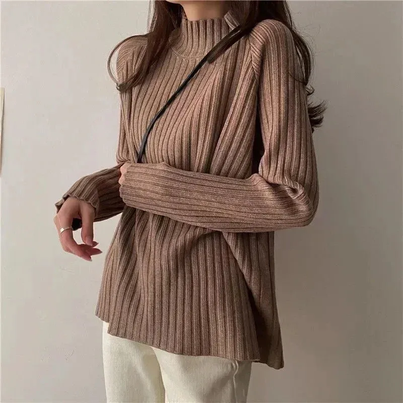 Ivyshape | Comfortable Loose Sweater for Ladies