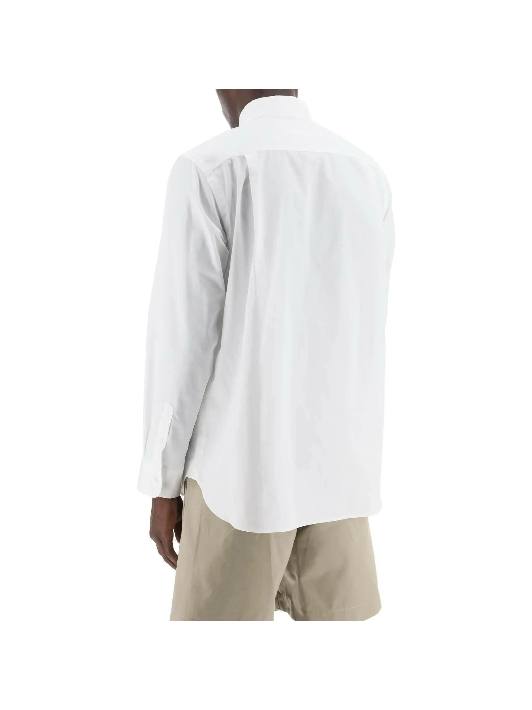 Layered Shirt with Front Placket