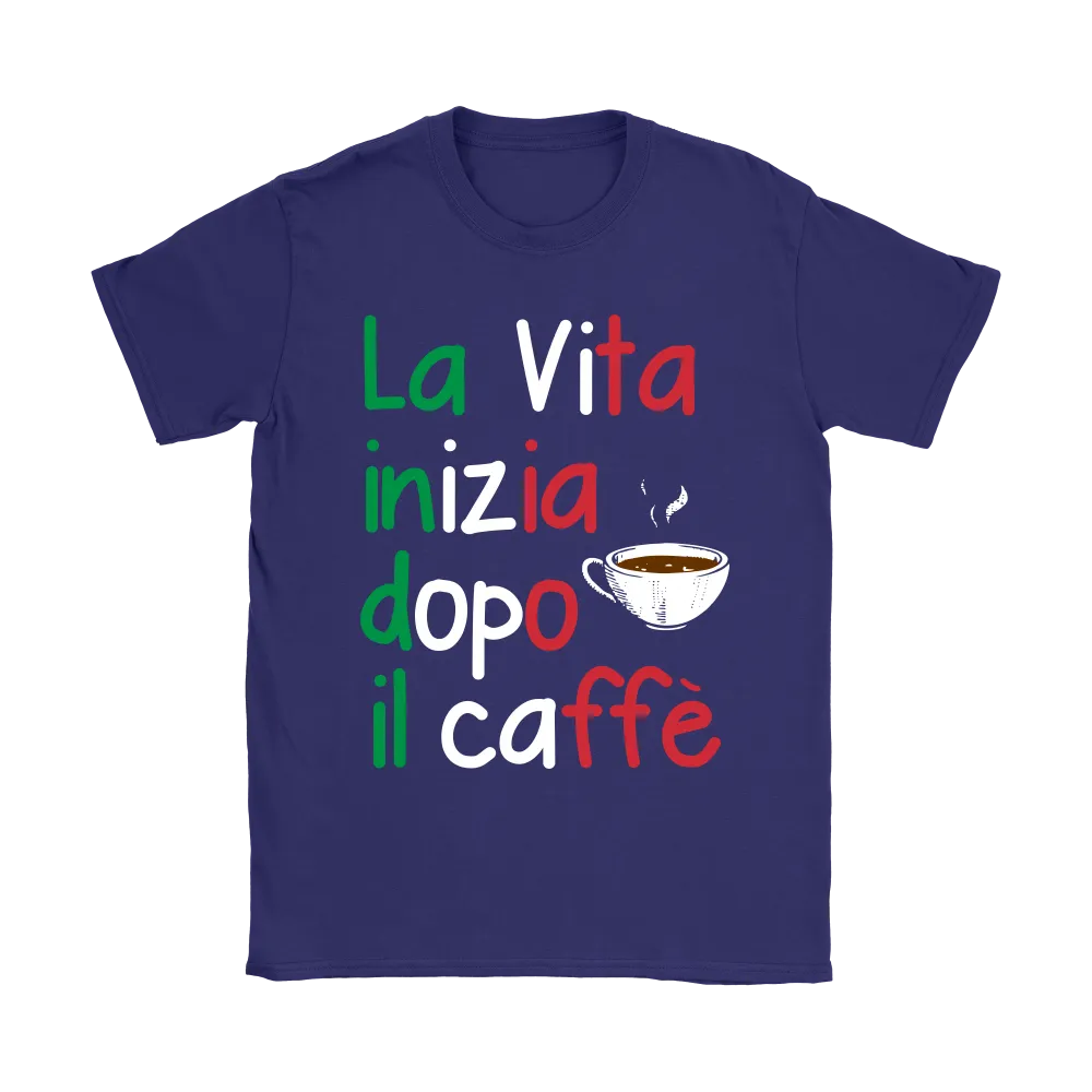 Life Begins After Coffee Shirt