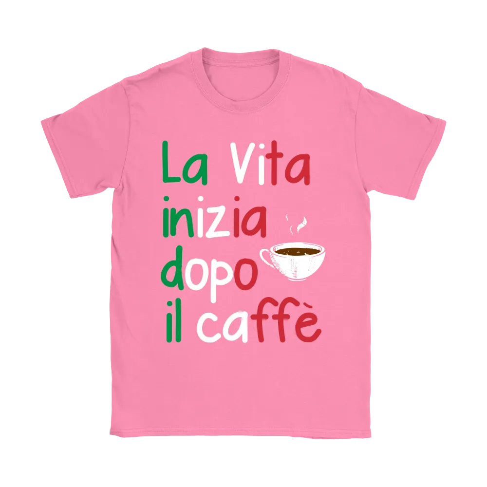 Life Begins After Coffee Shirt