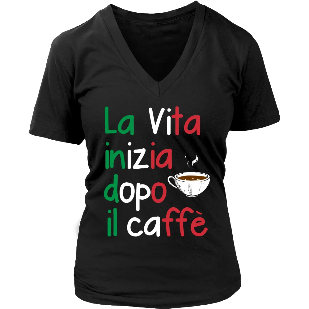 Life Begins After Coffee Shirt