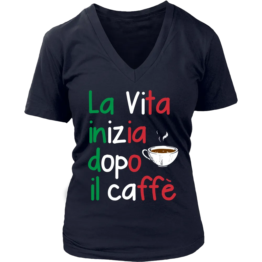 Life Begins After Coffee Shirt