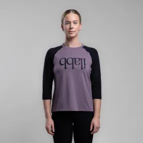 Lomond Capsize 3/4 Jersey - Women's THISTLE/BLACK