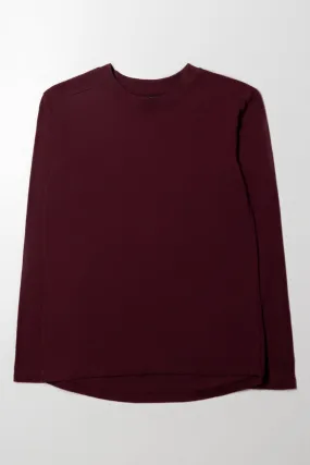 Long Sleeve T-Shirt Burgundy