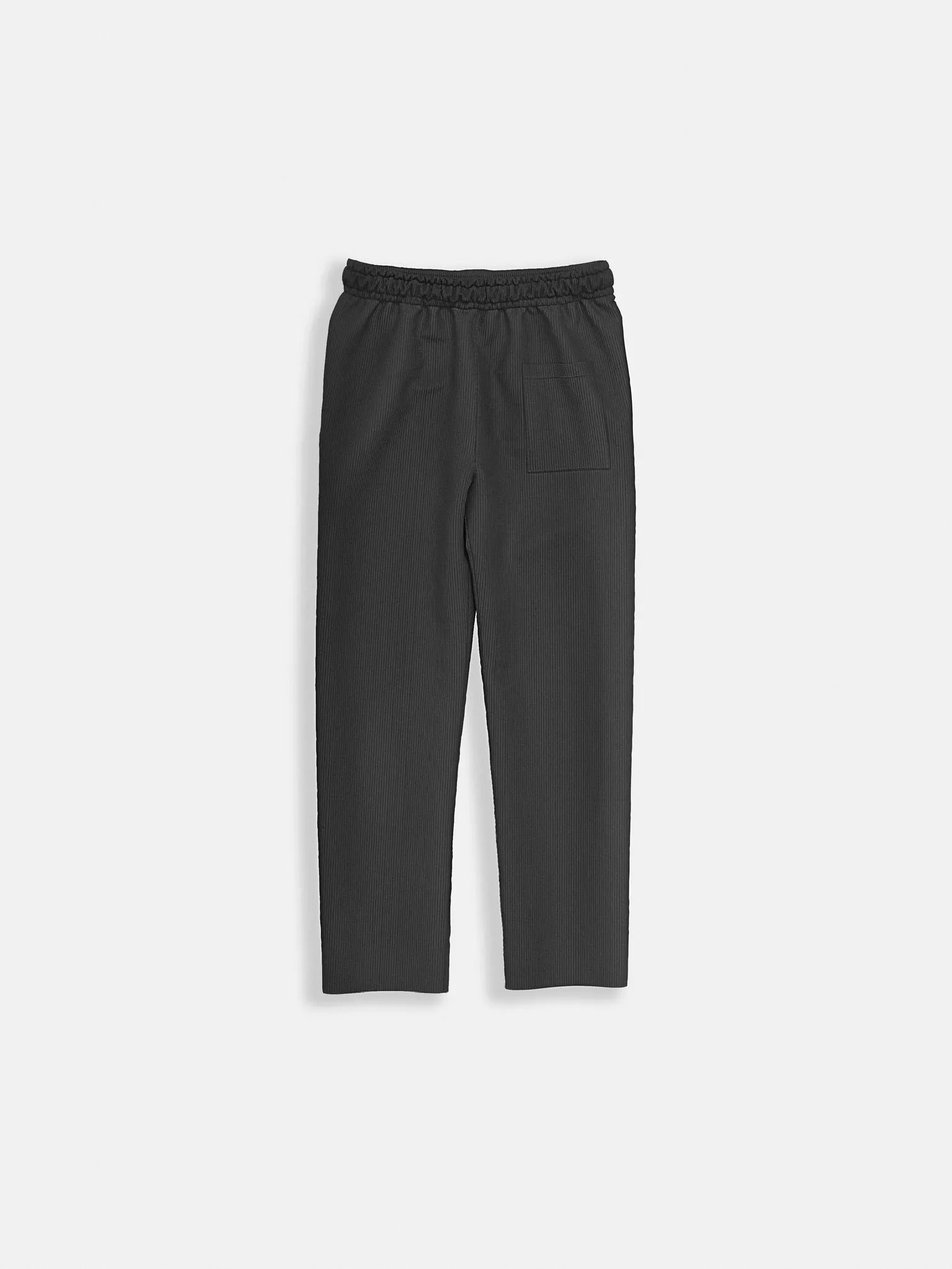 Loose Fit Cord Pant - Black