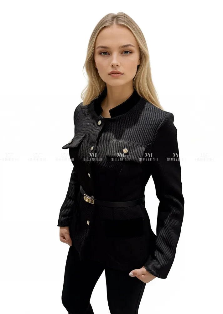 Maggie Black Jacket