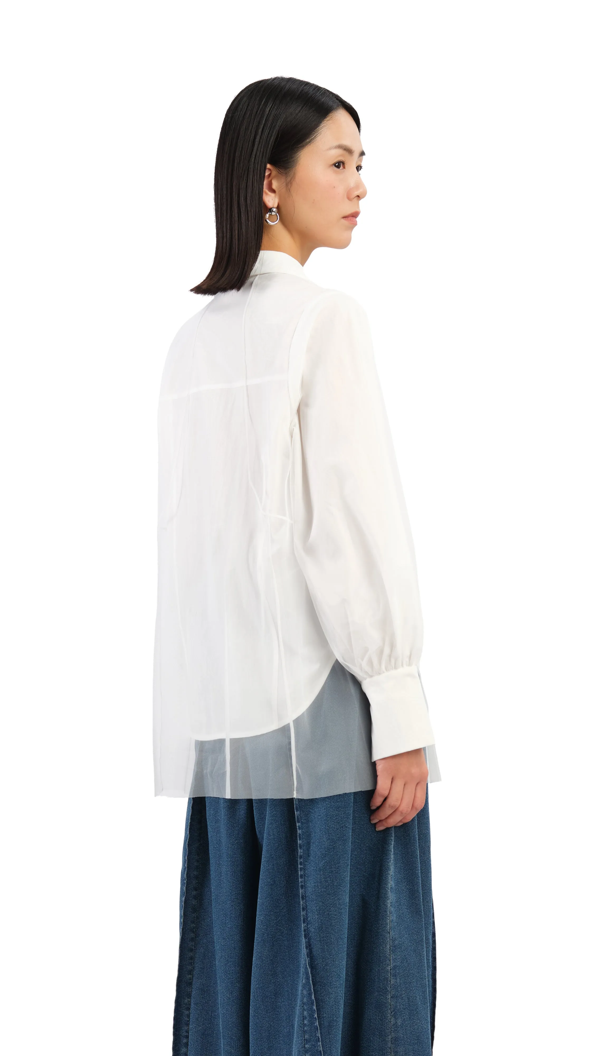 Mesh Layered Shirt