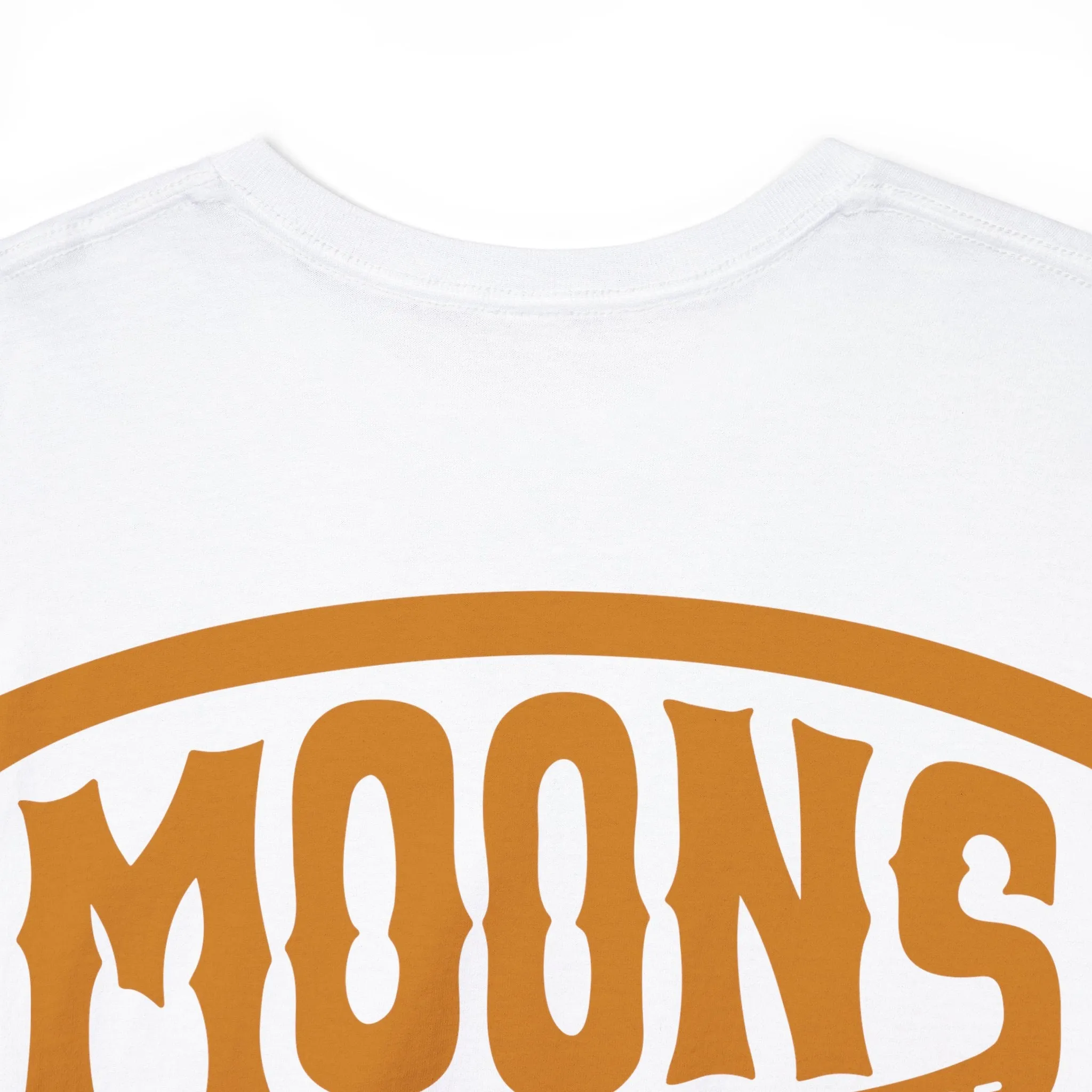 MOONSMC® Vintage Badge White Heavy Cotton Tee