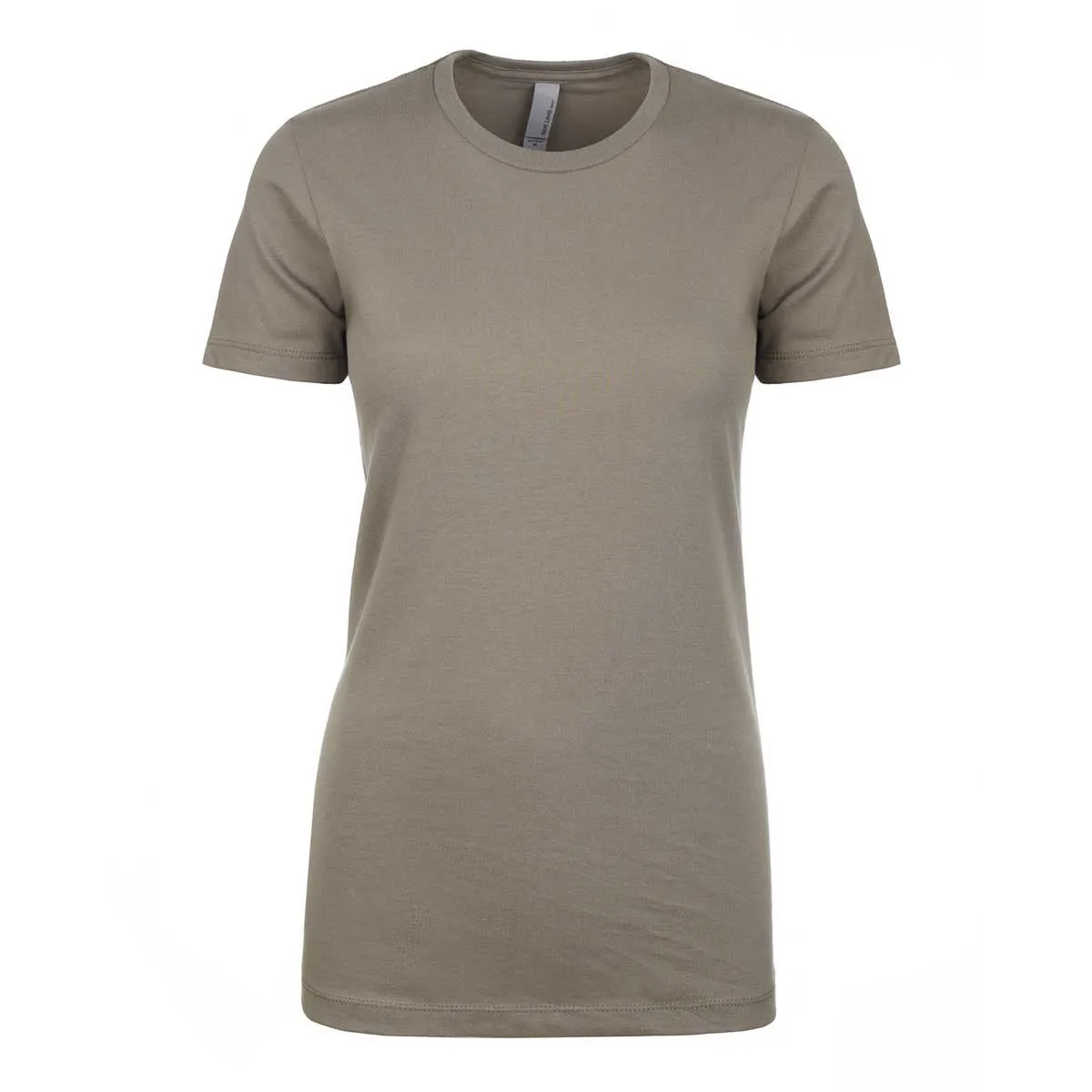 Next Level Women's Warm Gray Ideal Short-Sleeve Crew Tee