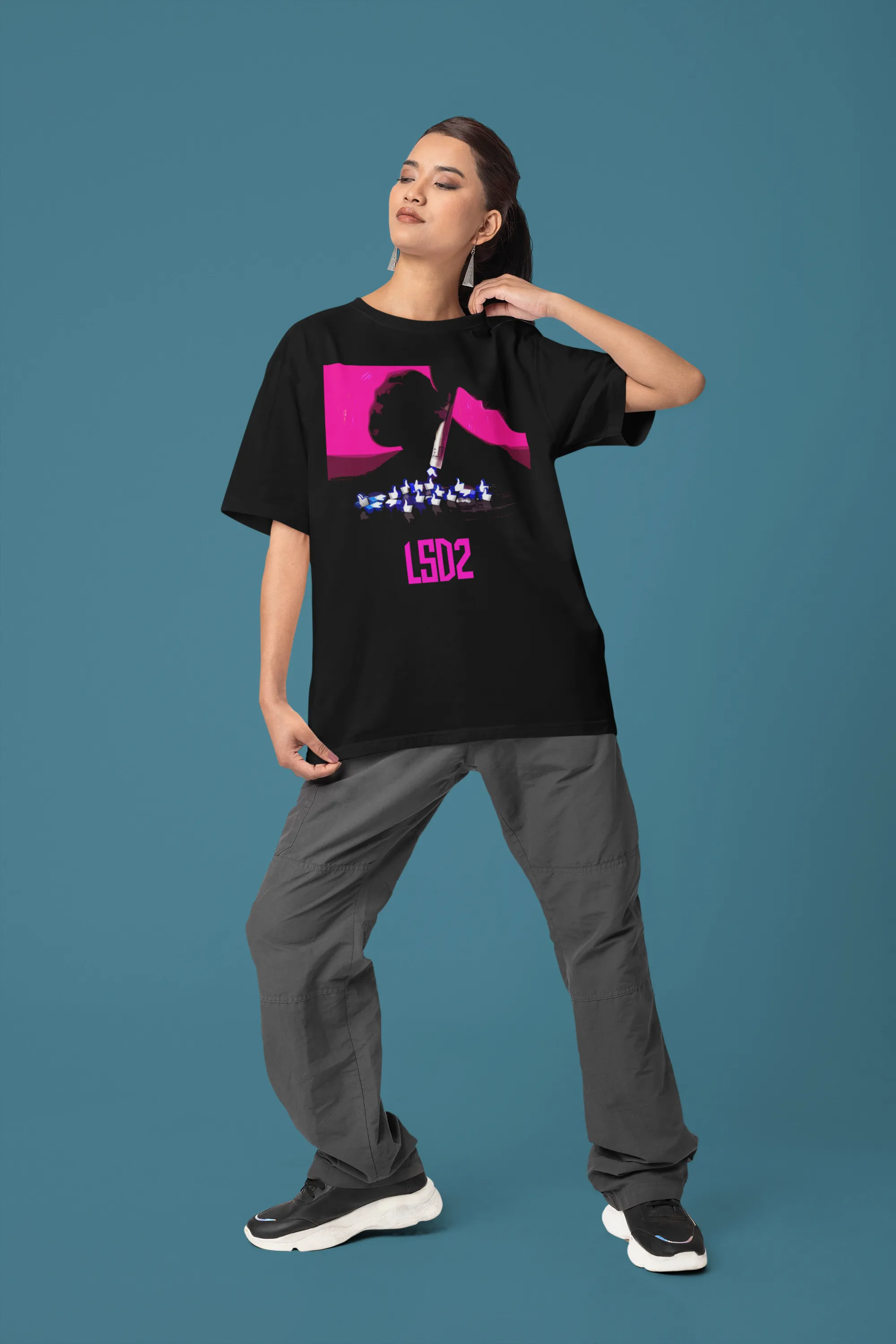 Official LSD2 High On Likes Oversized T-Shirt