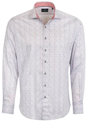 Pinto Ranch YY Collection Button-Front Sport Shirt - White