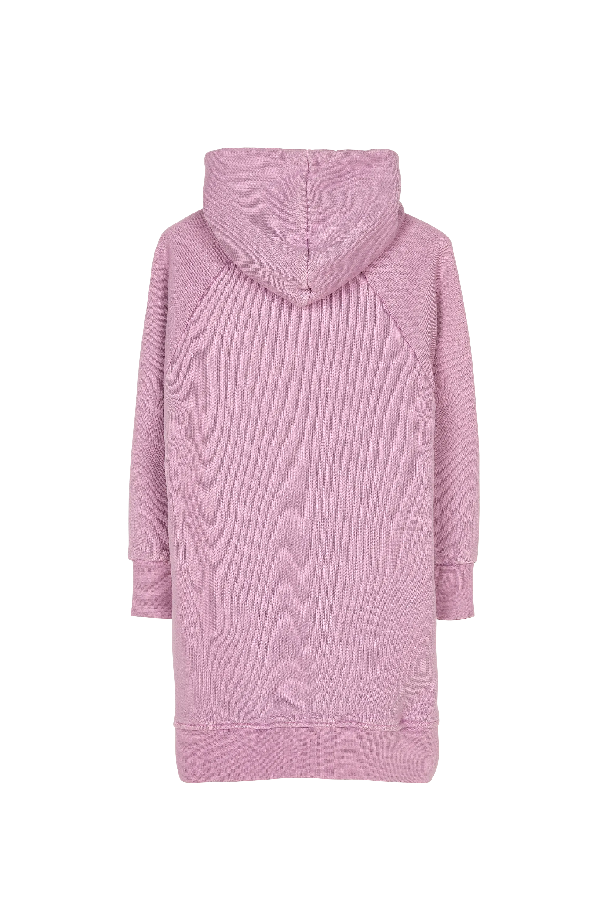 PIPPA Grey Lilac - Long Sleeve Fleece Dress