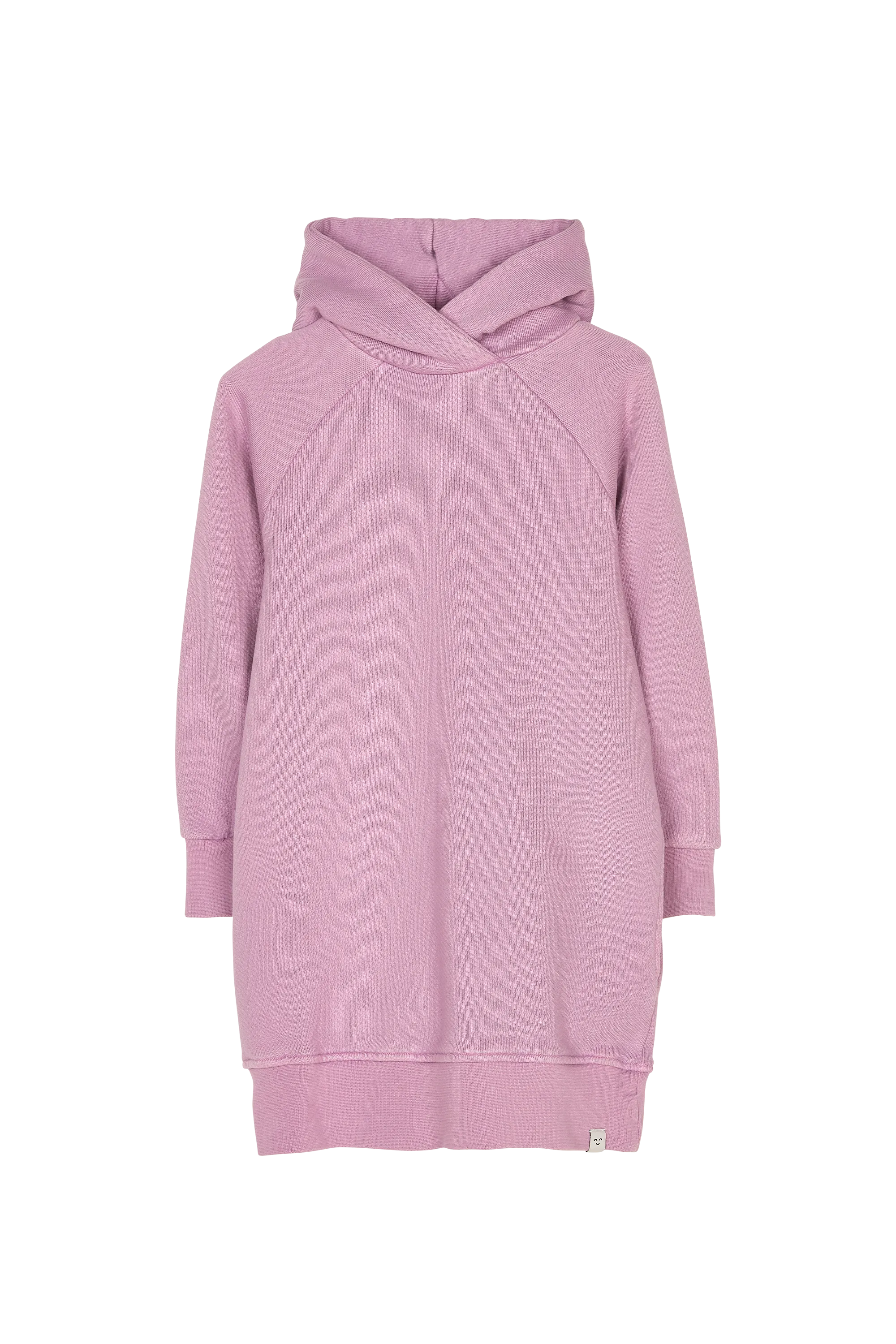 PIPPA Grey Lilac - Long Sleeve Fleece Dress