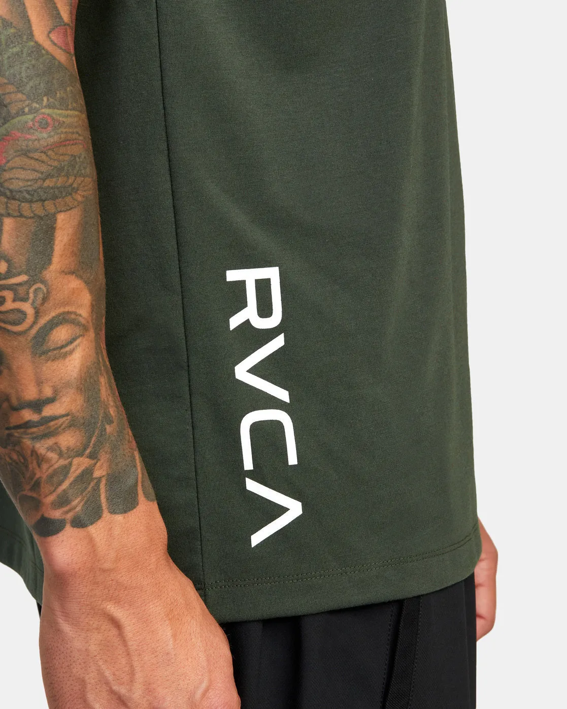 RVCA 2X Tee - Dark Olive