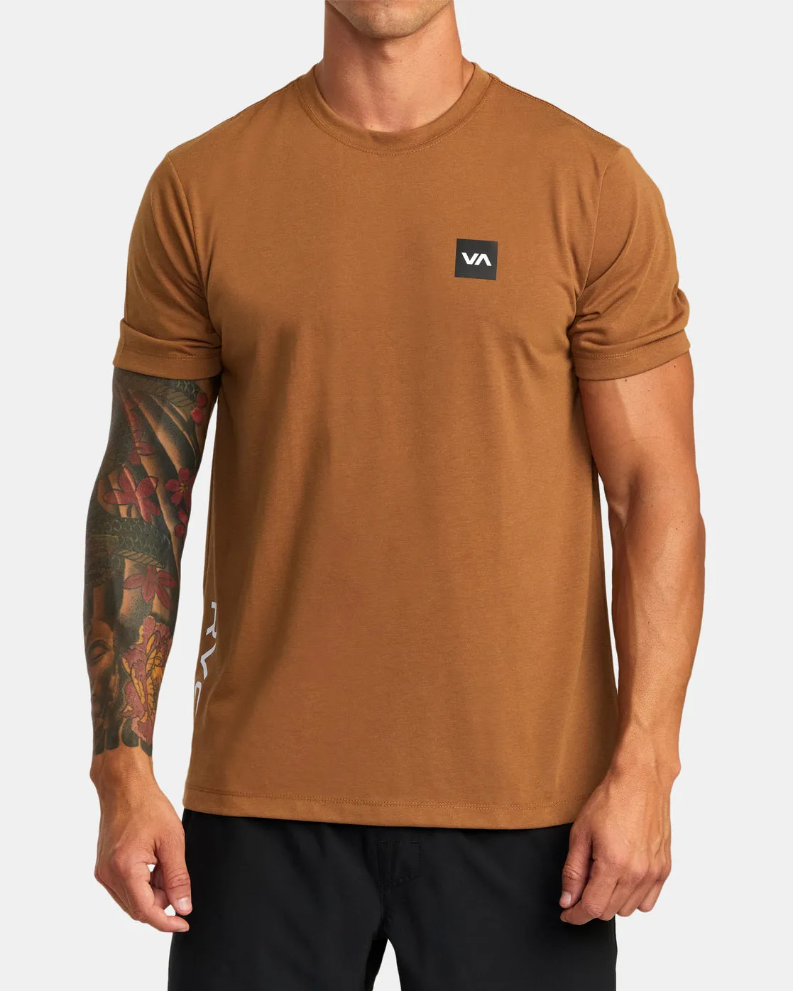 RVCA 2X Tee - Tobacco