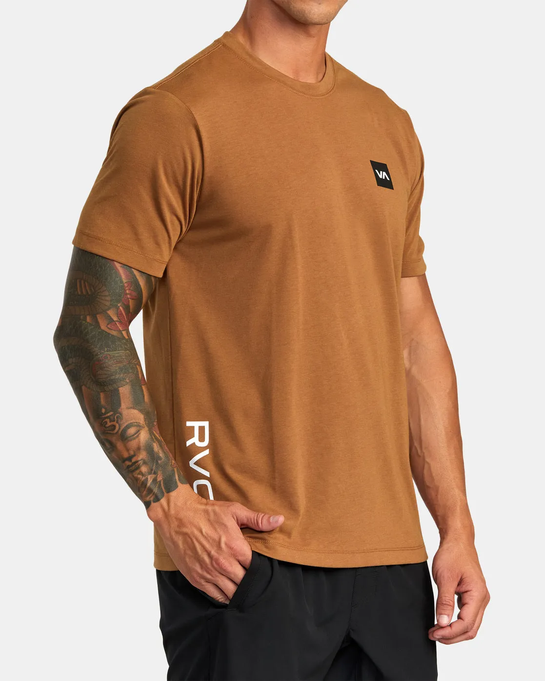 RVCA 2X Tee - Tobacco