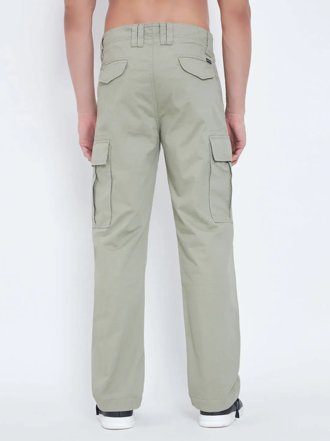 SAINTJONES-LIGHT GREEN BAGGY CARGO