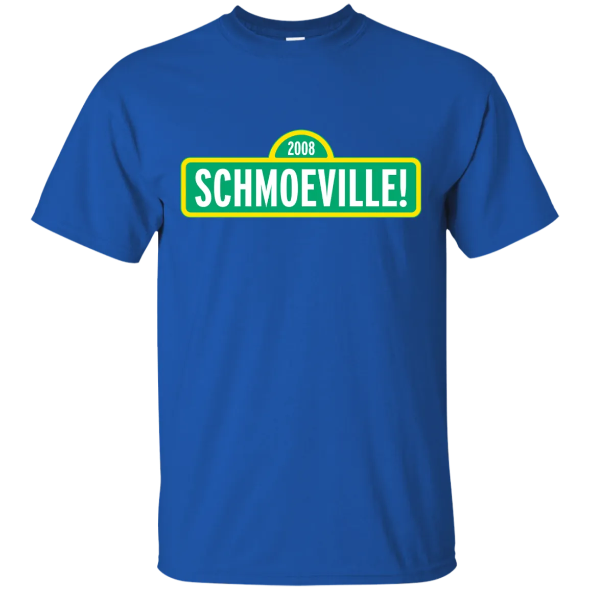 SCHMOEVILLE SESAME STREET DESIGN T-Shirt