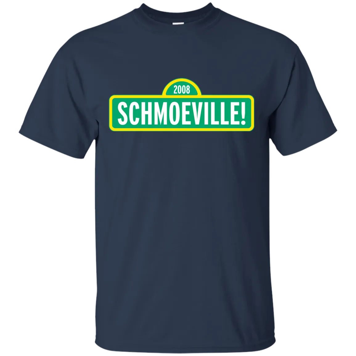 SCHMOEVILLE SESAME STREET DESIGN T-Shirt