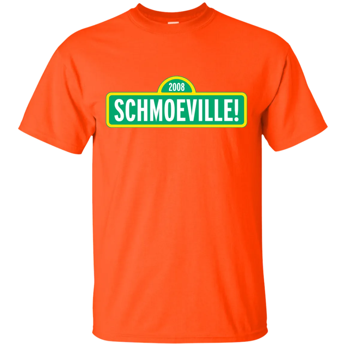 SCHMOEVILLE SESAME STREET DESIGN T-Shirt