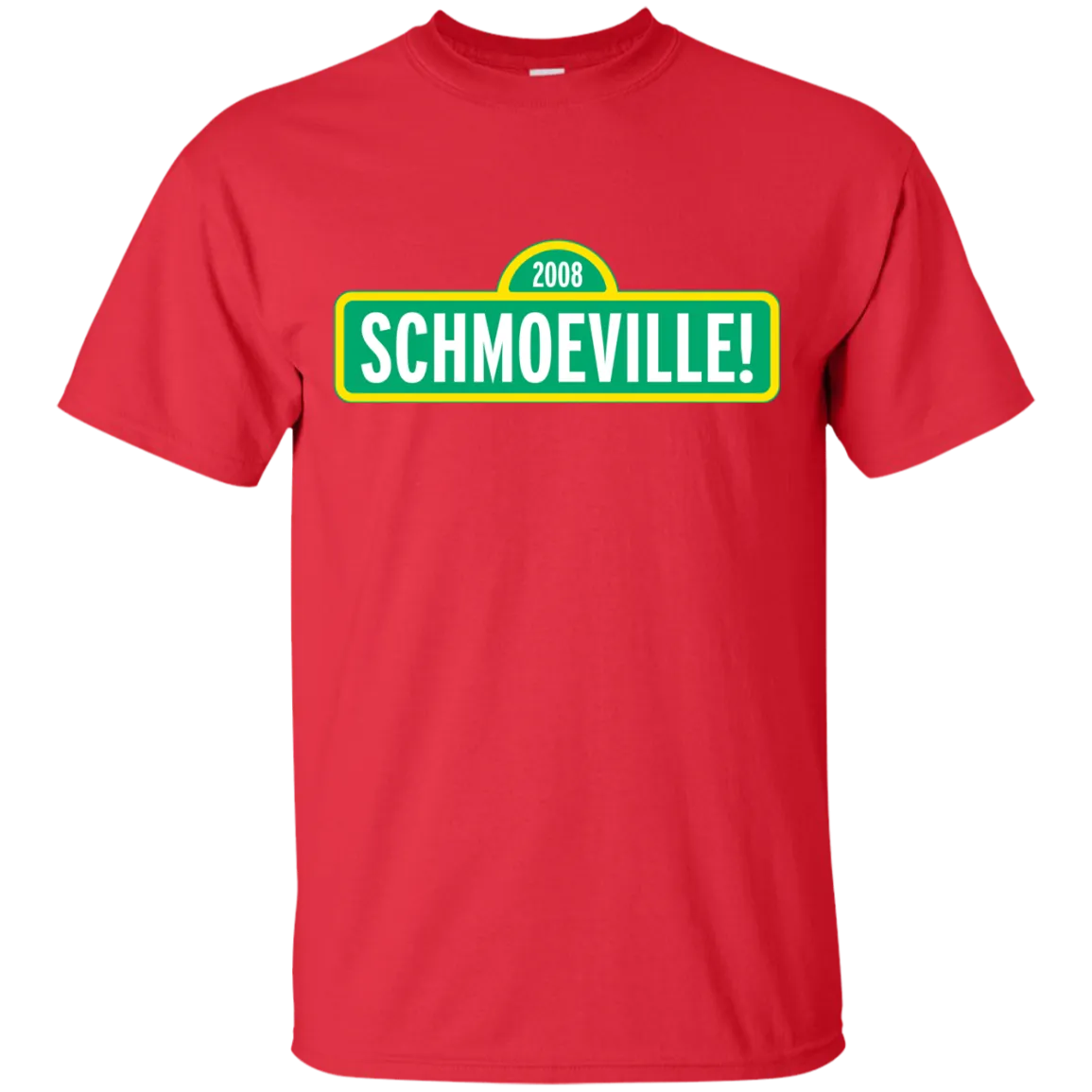 SCHMOEVILLE SESAME STREET DESIGN T-Shirt