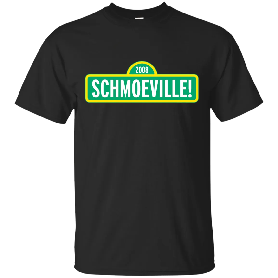 SCHMOEVILLE SESAME STREET DESIGN T-Shirt