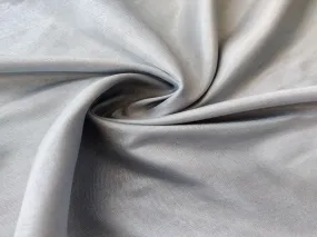 Silver Plain Rose Silk Fabric (Wholesale)