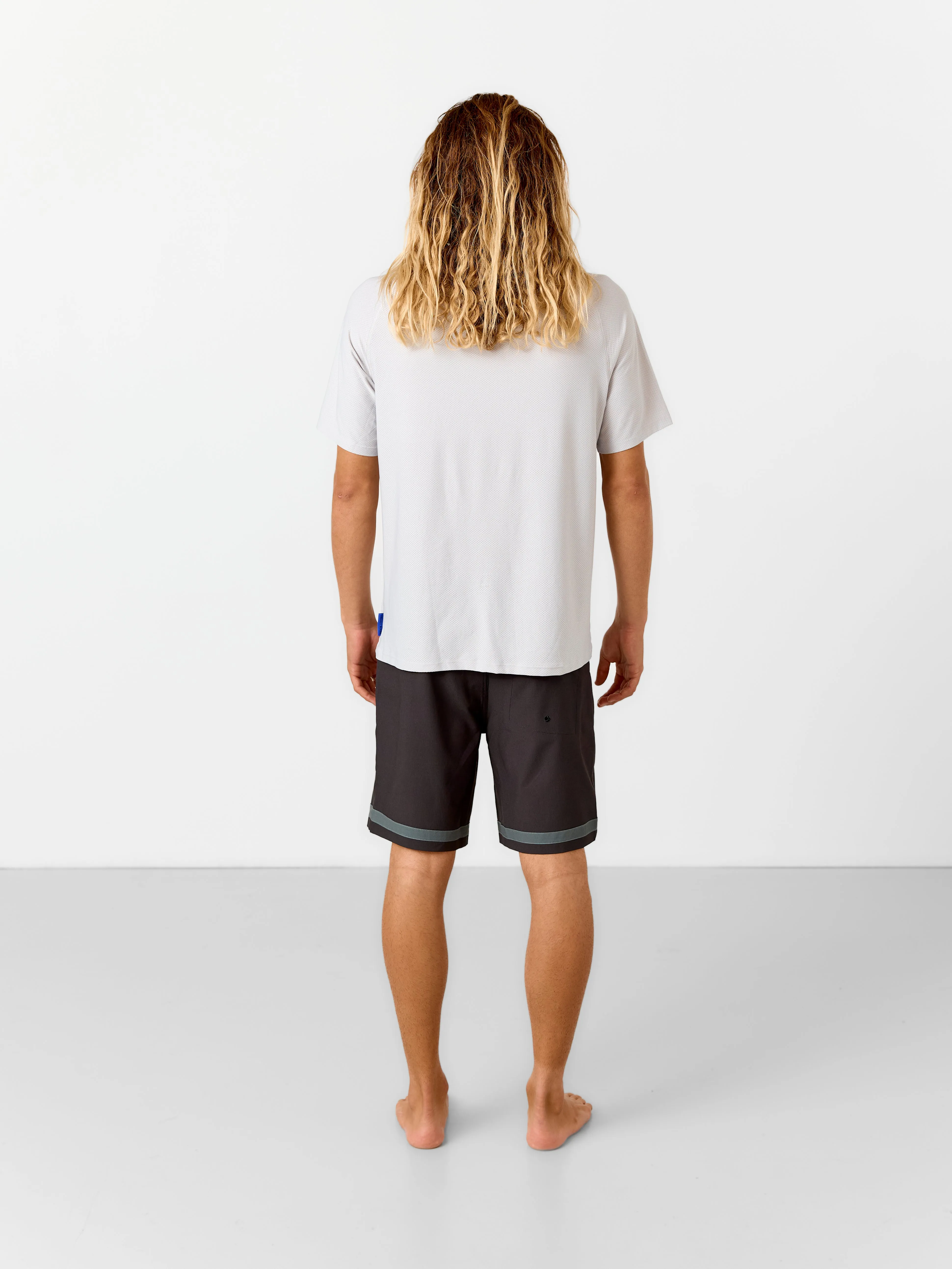 SPF50 Short Sleeve Active tee | Dove Grey