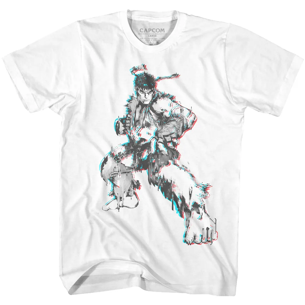 Street Fighter Glitch Fighter Men's T-Shirt