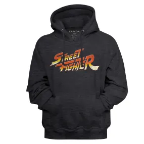 Street Fighter Logo Men's Sweatshirt With Hood