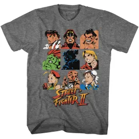 Street Fighter Sf2Shdrcast Men's T-Shirt