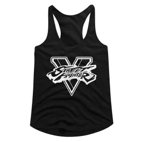 Street Fighter Sfv Bw Women's Racerback