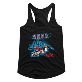 Street Fighter Vega Fence Women's Racerback