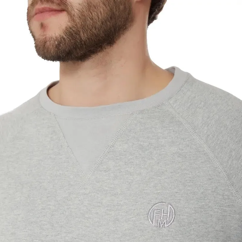 Sweatshirt Wave TH Light Grey